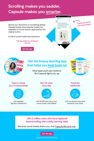 Screenshot of a much clearer website, including all the edits just demonstrated