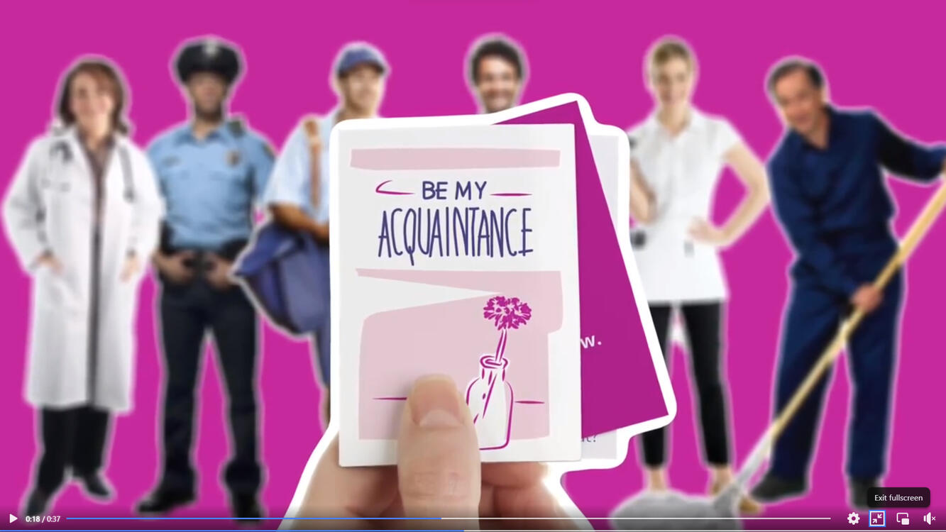 &quot;Platonic Valentines&quot; social video